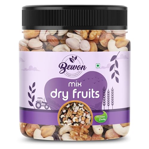 Image of Bewon Mixed Dry Fruits And Mix Seeds Combo Pack | Value Pack 500Gm Each (Total 1kg)