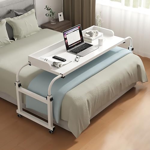 Table de lit mobile réglable bureau ordinateur portable ajustable grand lit - 2