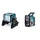 Makita DEADML811 Lampe DML811 & DMR112 Baustellenradio 7,2 V - 18 V Mit DAB+ und Bluetooth (Ohne Akku, Ohne Ladegerät), Türkis