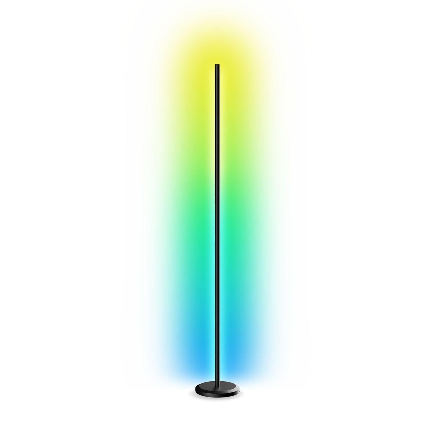 Nanoleaf Lampada da Terra LED RGBIC 1700lm, Piantana da Salotto Compatibile con Alexa e Matter, Sincronizzazione Musicale, 16 Milioni di Colori, 200+ Modalità Scena, per Soggiorno e Camera da Letto