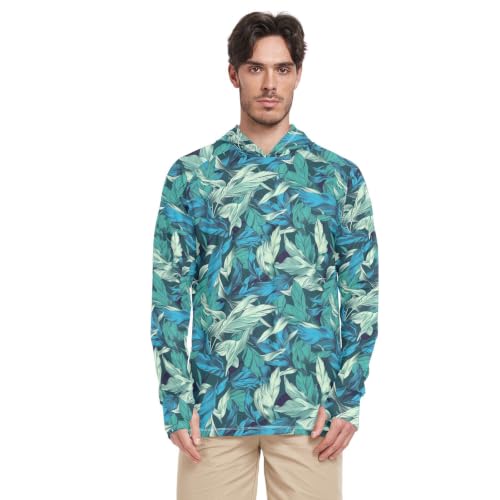 Sweat à capuche UPF 50+ homme pour éviter les coups de soleil en mer
