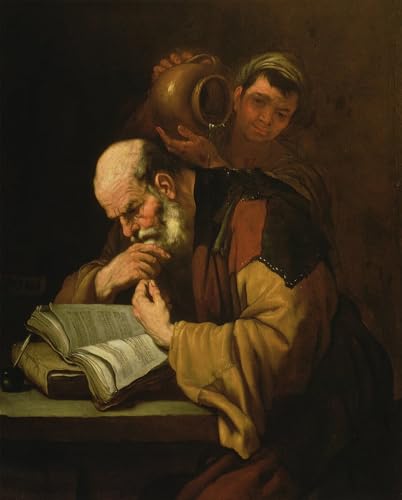 Tableaux peinture sur toile De Ribera de qualité galerie d'art 60x90cm