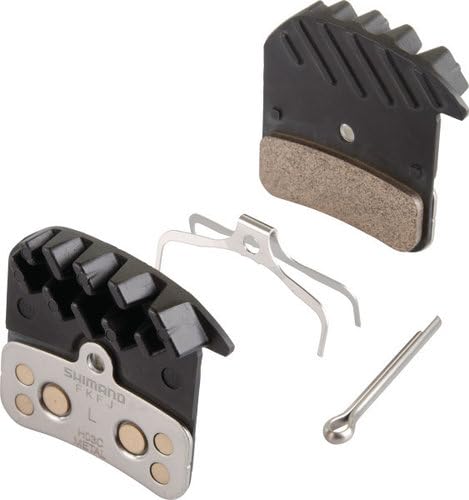 Shimano H03C-MF Metal Sintered Disc Brake Pads Alloy Back with Cooling Fins