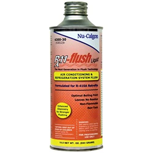 Nu-Calgon 4300-30 Rx11-Flush Liquid Unpressurized Can, 19.5 fl oz
