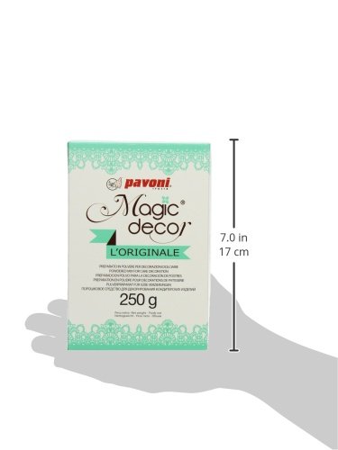 Pavoni Italia S.P.A Magic Decor Pulver 250g, 1er Pack (1 x 250 g)