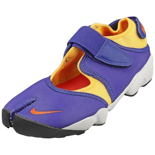 Nike Air Rift Breathe, Sneaker Mujer, Concord College Orange Varsity Maize, 36.5 EU