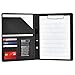 Produktbild YOTINO Klemmbrett A4 Ordner Klemmbrettmappe Schreibmappe Konferenzmappe A4 aus PU Leder Ordner Tablet Organizer mappe Trennblätter Legal Pad Dokumentenmappe KlemmbrettSchwarz