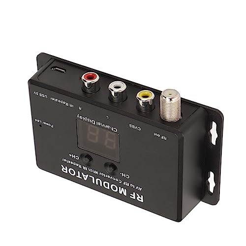 Modulador RF convertidor PAL NTSC AV a RF para compartir señal de decodificador 6