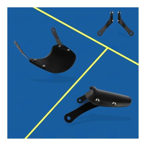 Déflecteur pare-brise moto finition argent premium pour Thruxton 1200 - 7