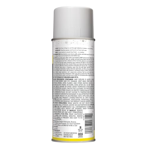 Weiman Limpiador y desengrasante en aerosol espumoso para horno de alta potencia, 14.5 oz miniatura 3