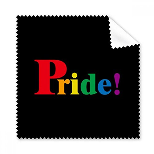 Tissu lunettes arc-en-ciel LGBT essuie-écran nomade pour le quotidien