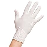 SAFEGUARD Latex Powder Free Gloves, X-Large, 100 Count