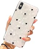 iPhone X Case,iPhone 10 Case, J.west iPhone X TPU Case Luxury Sparkle Bling Crystal Clear Soft TPU...
