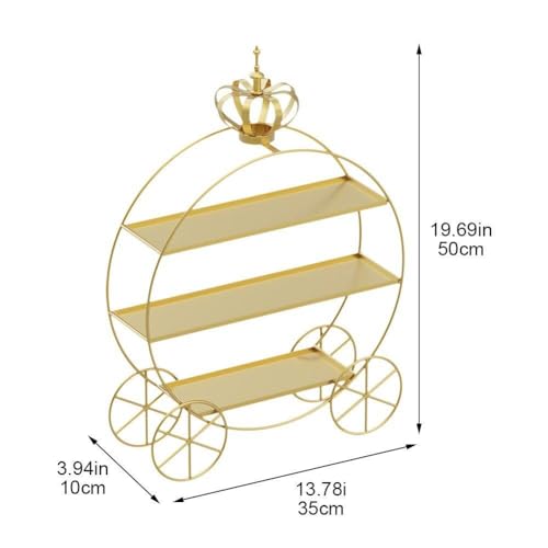 Plateau de service de fête compact pour manque de place sur table