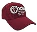 Altis Apparel Jesus is The Key - Christian Religious Baseball Cap - Adult Hat (Christ Way Burgundy)