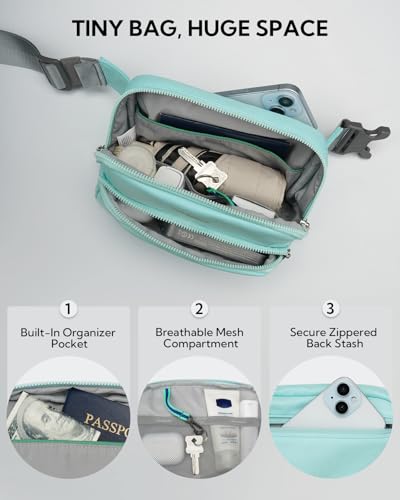 Image of WATERFLY Fanny Pack Belt Bag for Men Women Casual Waist Pack