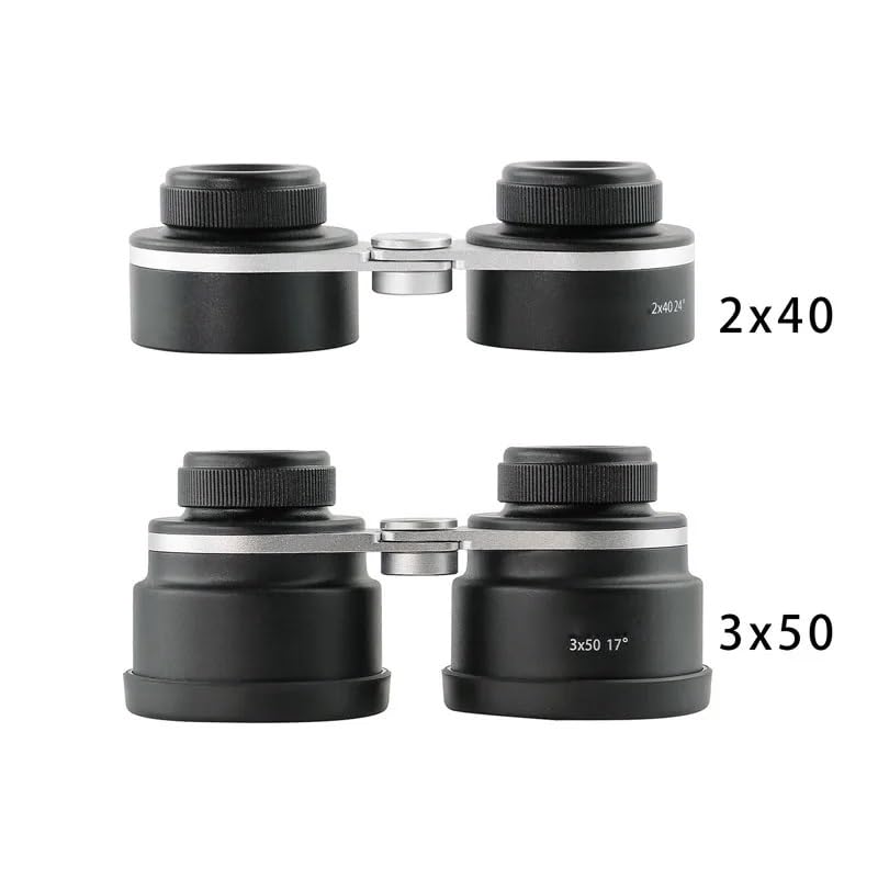 Binoculares del ocular 2X40 y lentes ópticas de repuesto para telescopios astronómicos 2