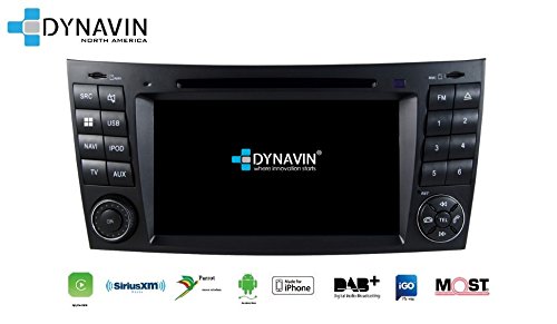 Dynavin N7-MBE Radio Navigation System for Mercedes E Class 2002-2009 & CLS 2004-2010 Includes Most Adapter