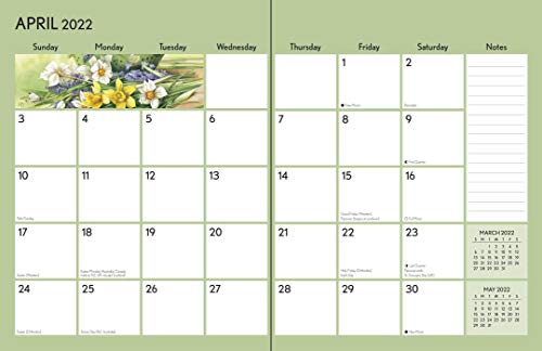Marjolein Bastin Nature's Inspiration 2022 Large Monthly Planner Calendar