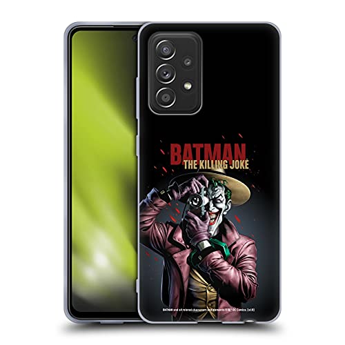 Head Case Designs Licenciado Oficialmente Batman DC Comics Joker La Broma de Matar Fundas de cómics Famosas Carcasa de Gel de Silicona Compatible con Galaxy A52 / A52s / 5G (2021)
