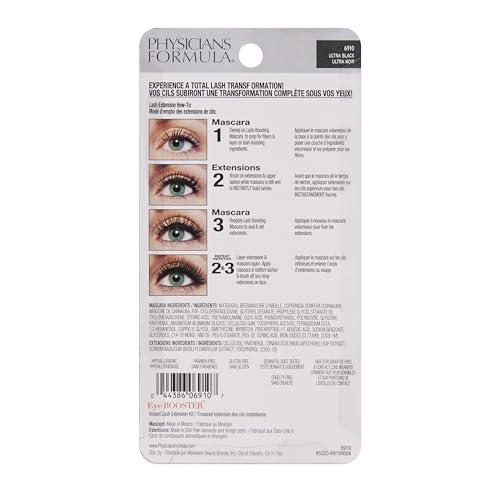 Physicians Formula 6910 Eye Booster Instant Lash Extension Mascara Kit Ultra Black thumb #1