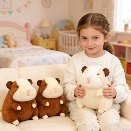 Peluche cochon d'inde douce 36cm pour calmer l'anxiété du soir - 2