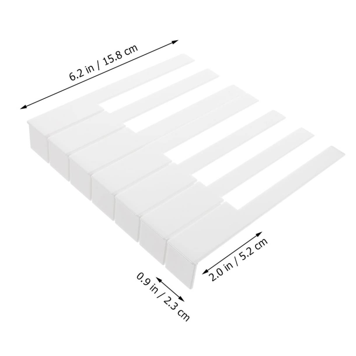 Abaodam 88pezzi Piano Keytops Resistente Per Riparazione Tastiera Completo Di Parti Per Pianoforte Accessori Per Musicisti Professionisti e Amatoriali