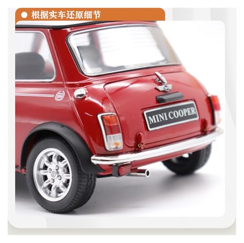 Voiture 1 18 Mini Cooper en alliage d'exception et finitions simulation - 5