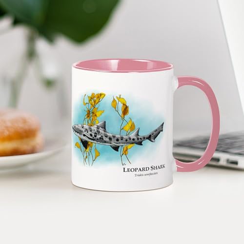 Taza Café Cerámica 11 oz Blanco Interior Rosado miniatura 4
