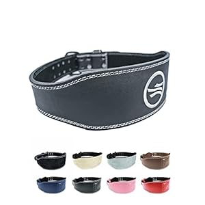 Weight-lifting,Cinturón de levantamiento de pesas, para levantamiento de pesas, para deportes de fuerza, como levantamiento de pesas, cinturón de fitness con acolchado, color negro básico S