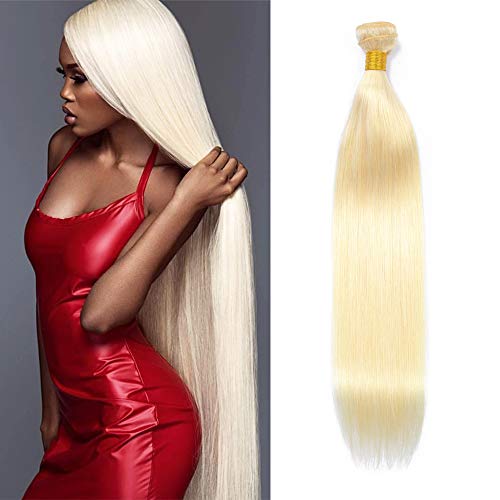 613 Blonde Human Hair Bundles Straight 100% Brazilian Virgin Human Hair Weaves 100g (30 inch)