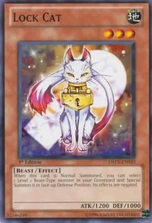 Yu-Gi-Oh! - Lock Cat (DREV-EN033) - Duelist Revolution - Unlimited Edition