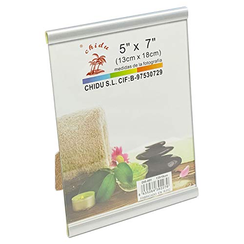 Chidu - Portafotos de Mesa Premium 13 x 18 cm