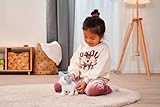 Simba PetZoo Kitty, Spielzeug Haustier, mit Sound, läuft und wackelt mit dem Schwanz, Try me, 19cm, ab 3 Jahre