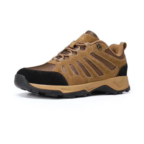Chaussures de randonnée homme imperméables et basses à lacets YOUTHUP pour la marche