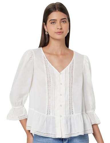 Image of Marks & Spencer Women Cotton Solid Regular Fit Fashion Vest