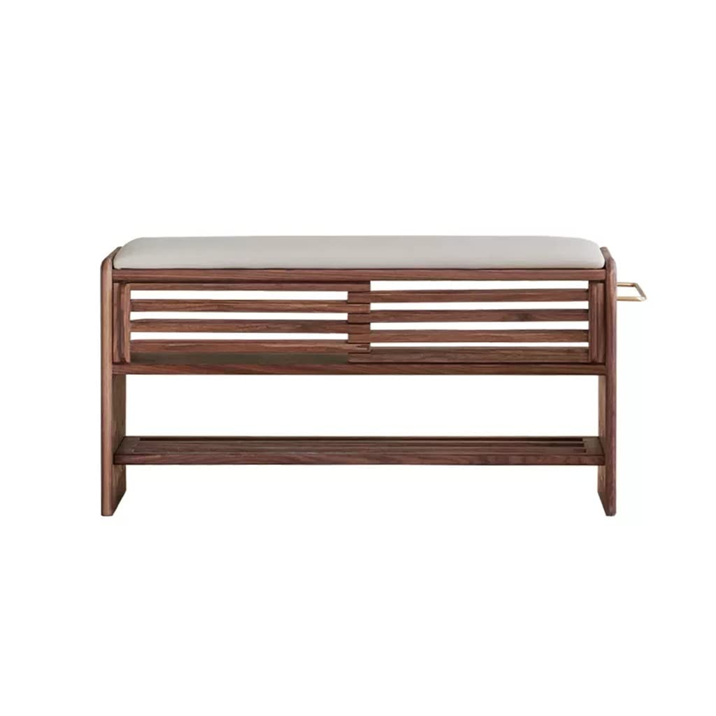 Aioneer Footstool For Front Door Entrance Household Shoe Changing Stool Solid Wood Shoe Rack Integrated Home Door Can Sit And Wear Shoe Cabinet Bench Chair Outdoor Bench Shoe Ben-B