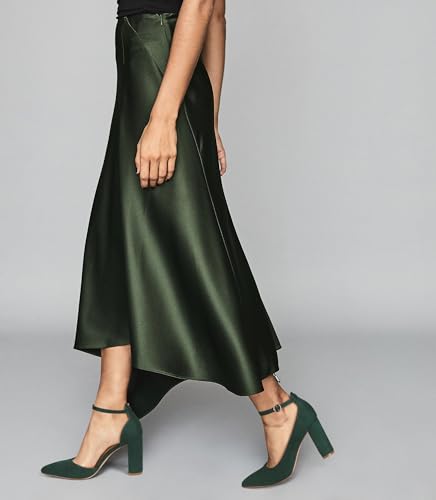 Women's Closed Toe Pumps 3-Inch Chunky Heels Pumps Ankle Strap Dress Wedding Shoes2