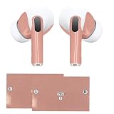 Ya en manzanajugosa.com: kwmobile Pegatinas compatibles con Apple Airpods Pro 3 - Stickers de Vinilo Color de Piel para Auriculares - Discretos para Reuniones Presentaciones Trabajo Universidad