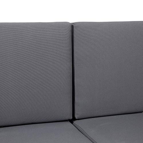 Christopher Knight Home Louver Chat Set, Dark Gray #TOP5