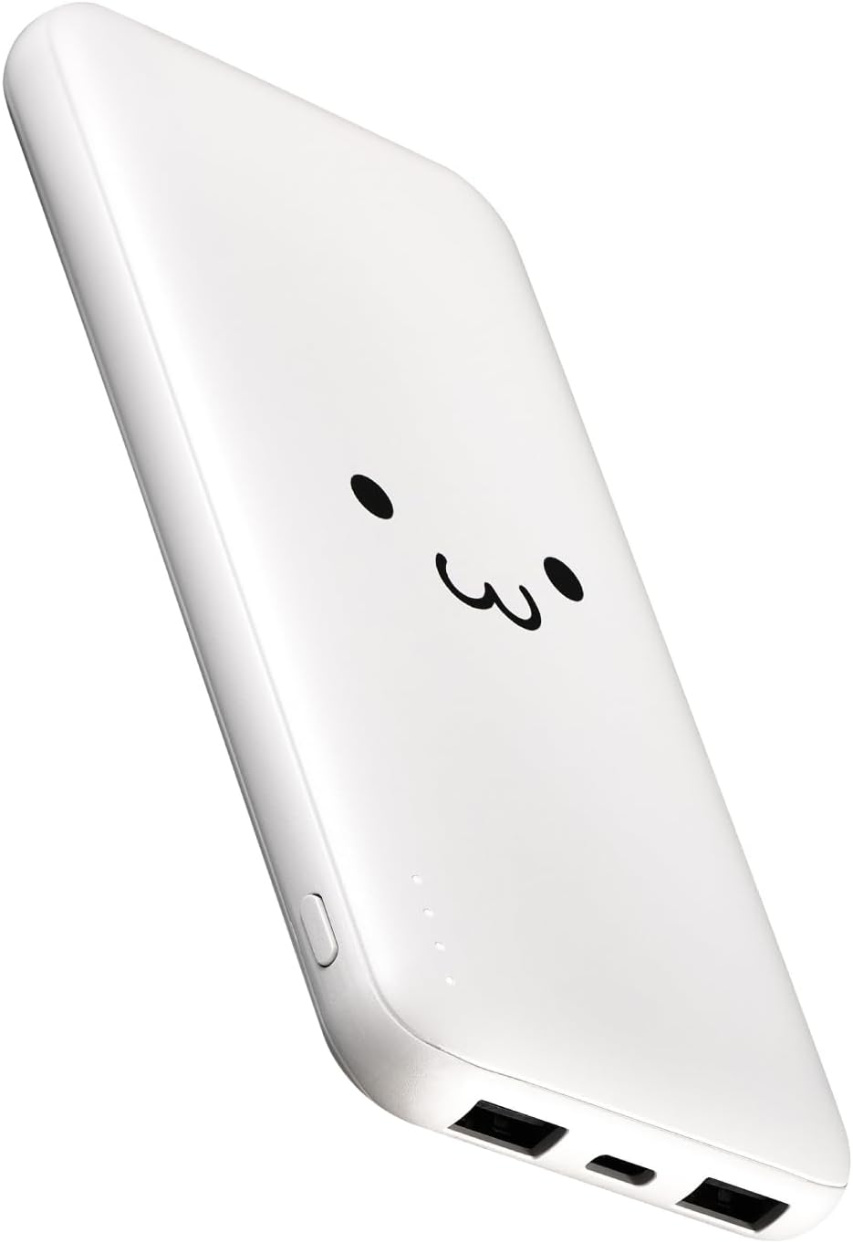 エレコム モバイルバッテリー 10000mAh 15W 3ポート Type-C×1 USB-A×2 microB(入力専用) 機内持ち込み可 PSE技術基準適合 しろちゃん(ホワイト×ブラック) EC-C37WF