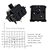 GUYEKS GATERON Oil King V2 Pre-lubed Keyboard Switches, 5-Pin 55gf Black Linear Switches Compatible for MX Mechanical Keyboard DIY(36PCS,Black)