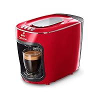 Tchibo 370888 Cafissimo mini Salsa red, Kunststoff; Edelstahl, Rot – Ansicht 2