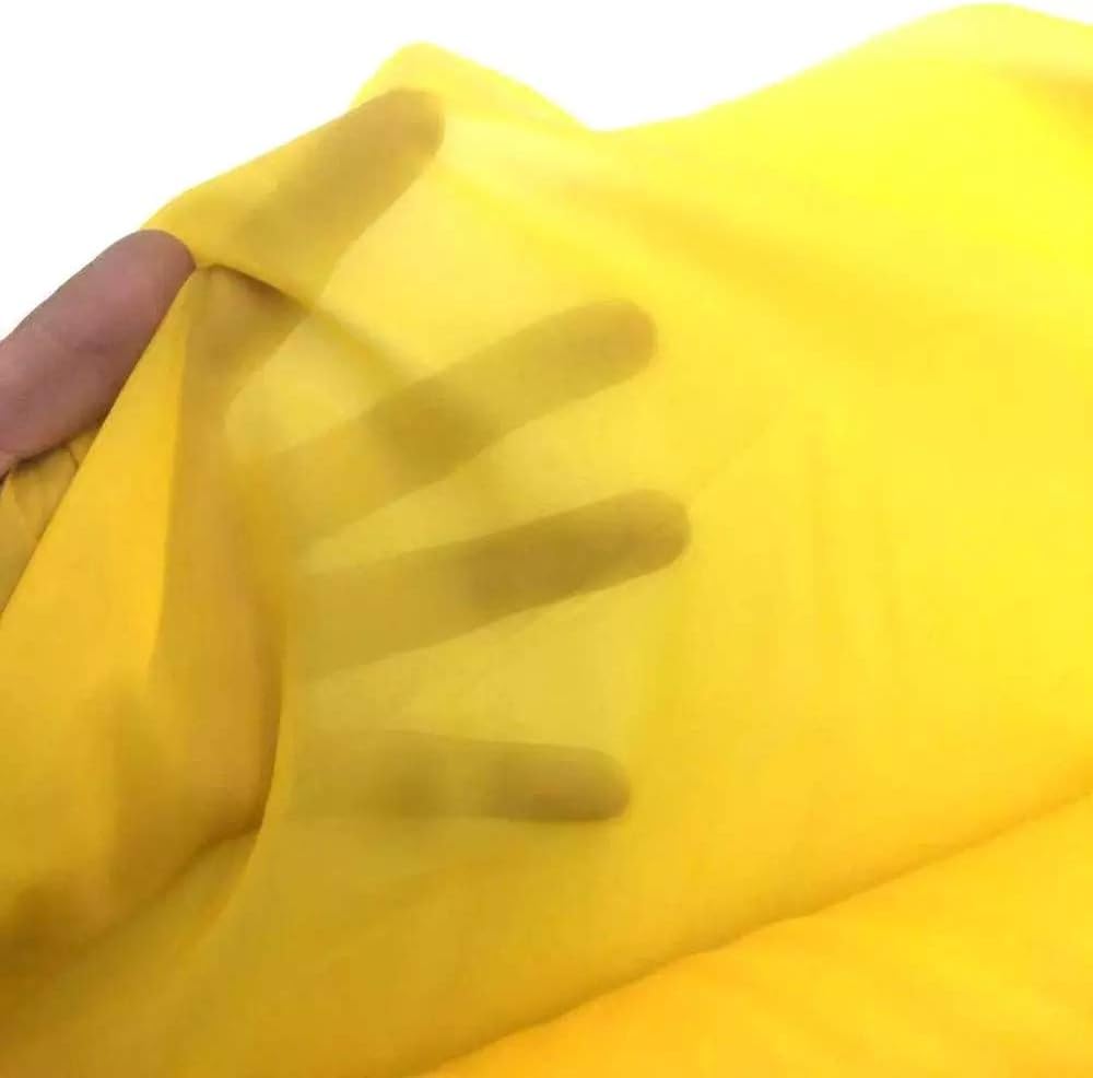 Silk Screen Printing Mesh, Size 50inchx1Yard, 100/110/120/140/160/180/200/250/300Mesh, White Yellow for Screen Printing Machine Equipment Accessories, Filter Painting, Polyester (200M/80T Yellow)