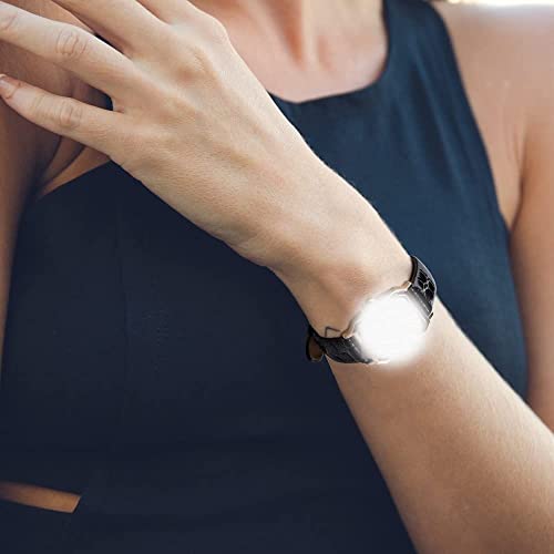 Pulseira de relógio de substituição 10 mm-20 mm Cinto de couro moderno para homens e mulheres Pulsei