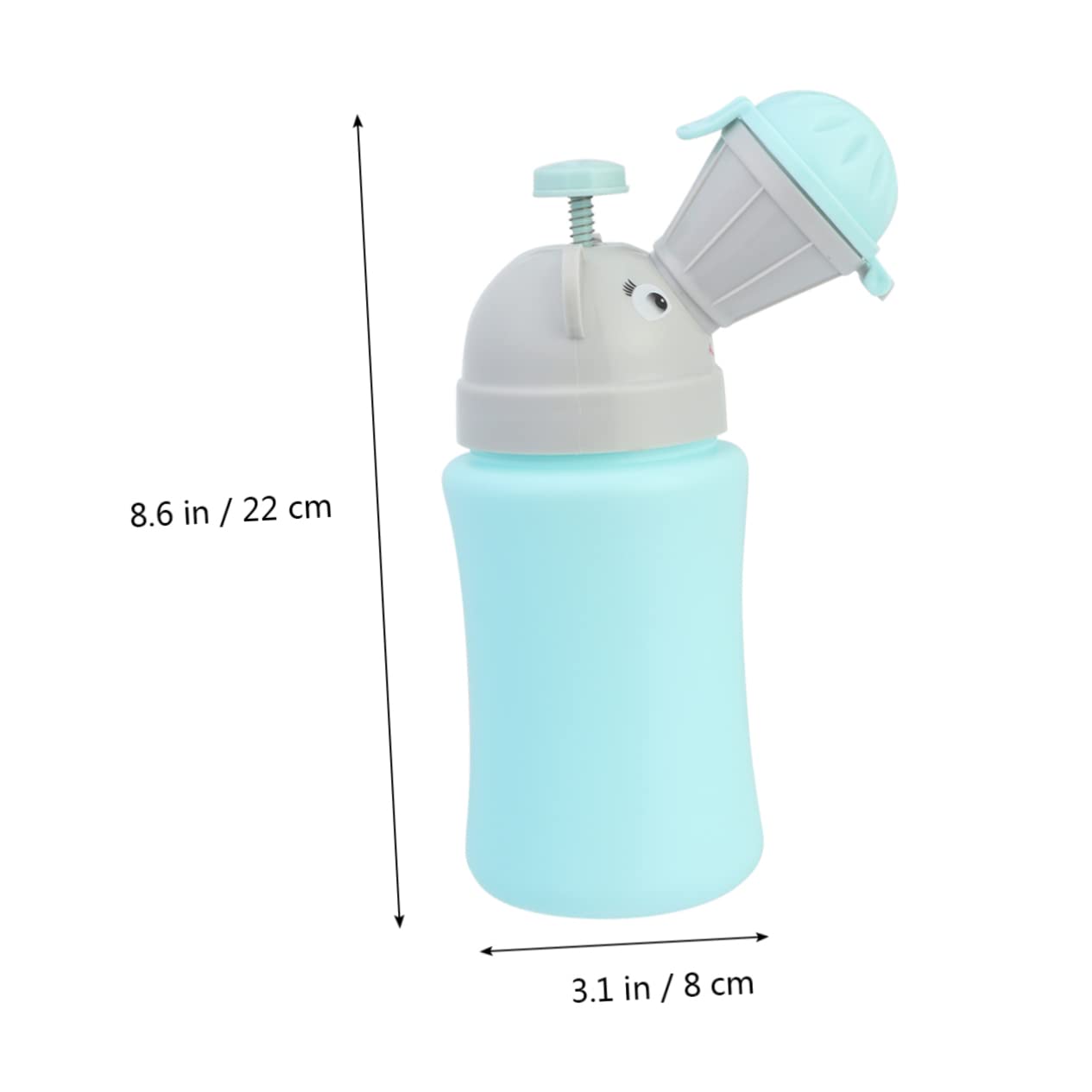 ERINGOGO Portable Boys and Girls Potty Training Toilet Car Urinal Bottle for Boys Emergency Camping Toilet Lightweight Leakproof Design