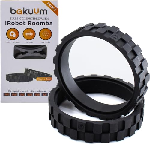 BAKUUM Roomba Tires with Blade