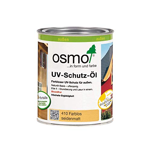 Osmo UV - Schutzöl 410 UV-Schutz für den Aussenbereich biozidfrei 0,750 L