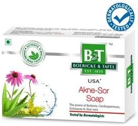 Boericke & Tafel Bt Akne-Sor Soap, 75 G - Pack Of 3
