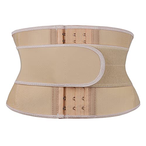 Atbuty Super Short Torso Waist Trainers Cincher Corset Tummy Shaper Slimming Latex Trimmer for Back Support